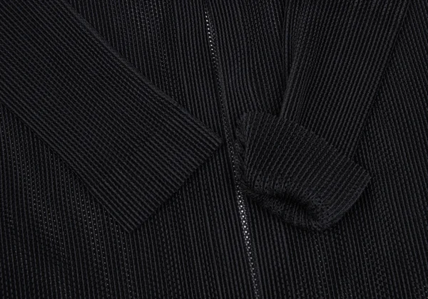 PLEATS PLEASE Side Slit Mesh Cardigan K-165920_007