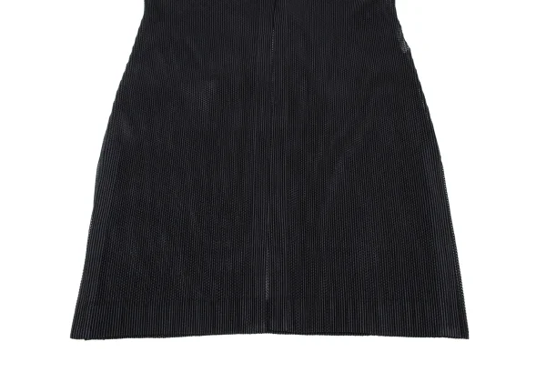 PLEATS PLEASE Side Slit Mesh Cardigan K-165920_008