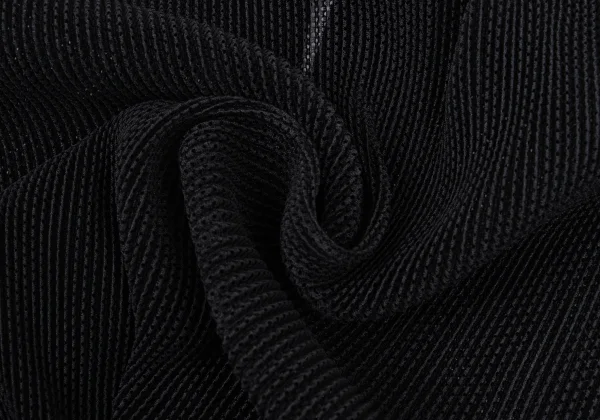 PLEATS PLEASE Side Slit Mesh Cardigan K-165920_012