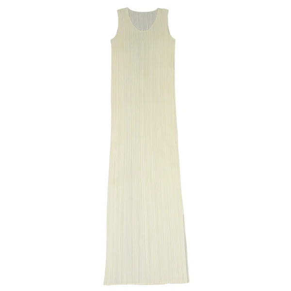 PLEATS PLEASE Pleated Sleeveless Dress  K-165921_002