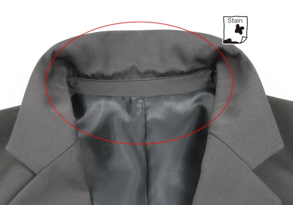 Jean Paul GAULTIER CLASSIQUE Wool Poly 3B Jacket K-165923_004