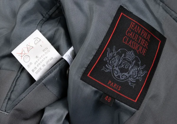Jean Paul GAULTIER CLASSIQUE Wool Poly 3B Jacket K-165923_019