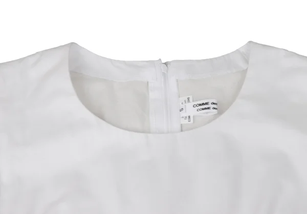 COMME des GARCONS Cotton Frill Hem Sleeveless Dress K-165927_004