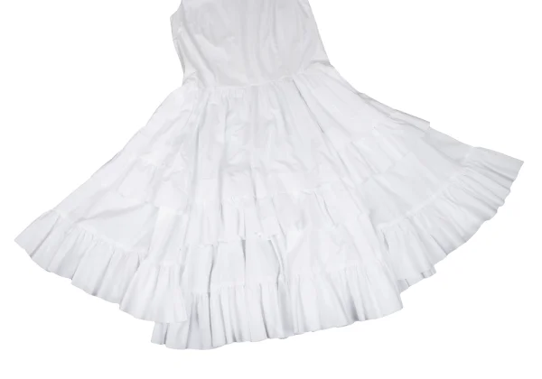 COMME des GARCONS Cotton Frill Hem Sleeveless Dress K-165927_006