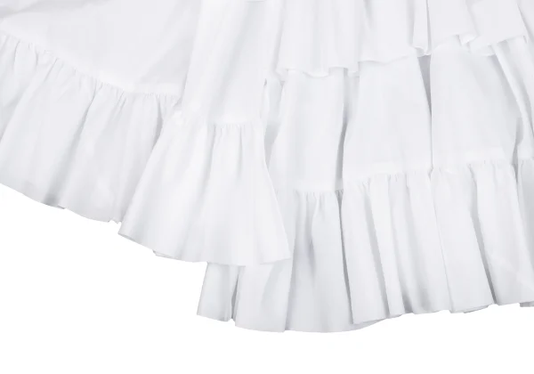 COMME des GARCONS Cotton Frill Hem Sleeveless Dress K-165927_007