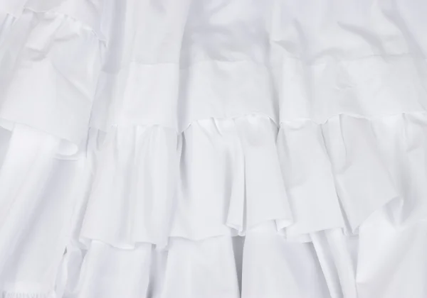 COMME des GARCONS Cotton Frill Hem Sleeveless Dress K-165927_008