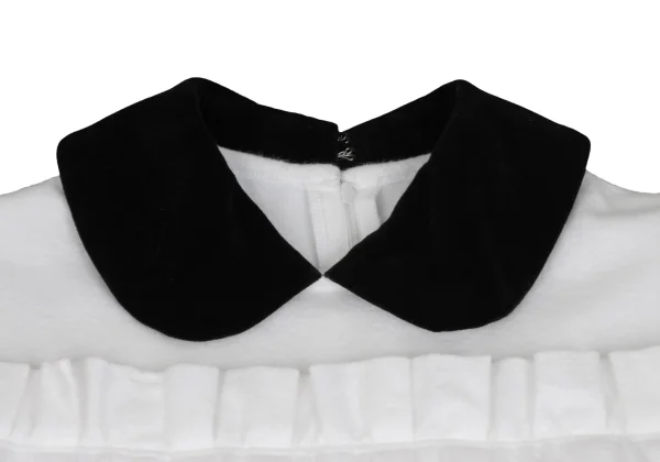 COMME des GARCONS GIRL Cotton Brushed Bicolor Dress K-165929_004