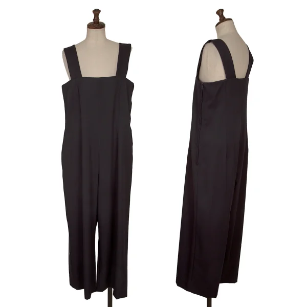 COMME des GARCONS Wool Gaba Overalls Navy XS K-165931_001