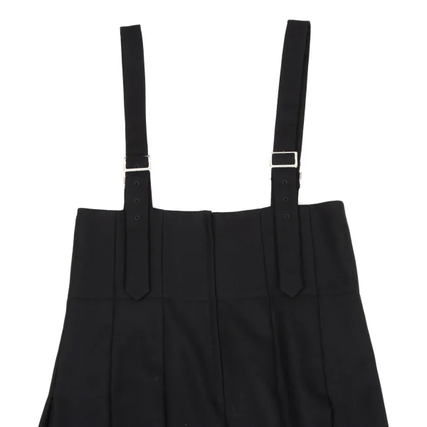COMME des GARCONS Poly Wool Pleats Strap Skirt K-165932_009