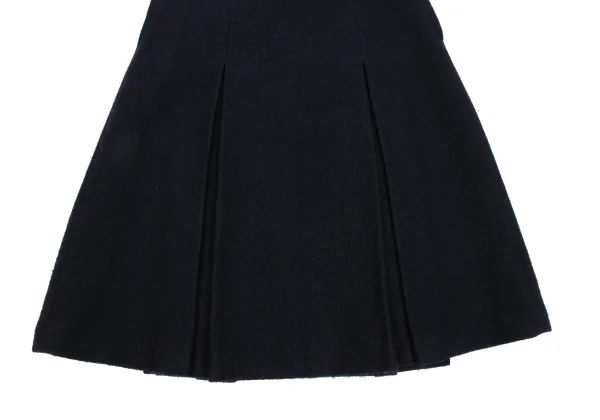 COMME des GARCONS Wool Blend Pile Darts Design Skirt K-165933_005