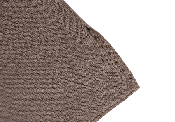 HIROKO KOSHINO Linen Blend Side Slit Wide Knit Pants K-165942_005