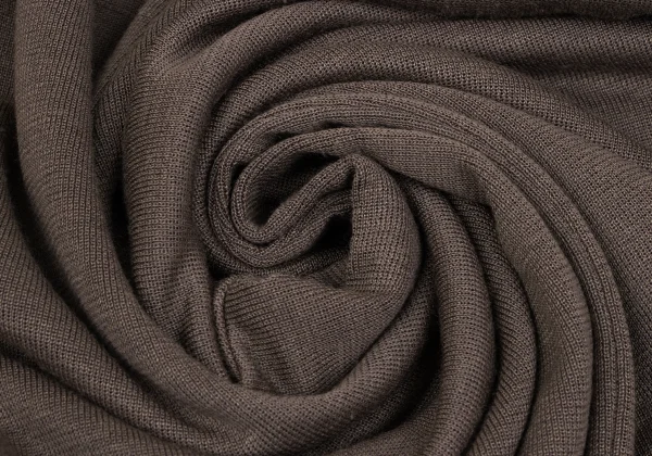 HIROKO KOSHINO Linen Blend Side Slit Wide Knit Pants K-165942_009