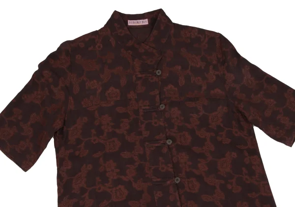 HIROKO BIS Floral Woven China Button Dress K-165943_003