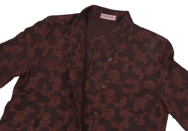 HIROKO BIS Floral Woven China Button Dress K-165943_006