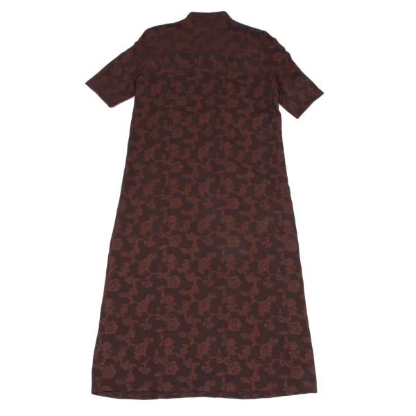 HIROKO BIS Floral Woven China Button Dress K-165943_010