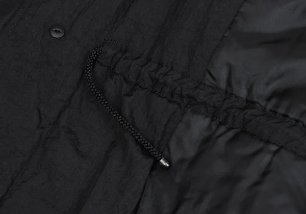 ISSEY MIYAKE WINDCOAT Nylon 2way Hooded Coat K-165945_014