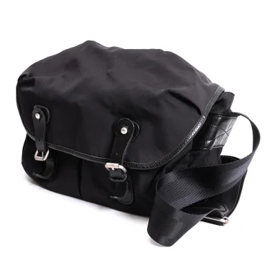 Y's Leather Piping Messenger Bag