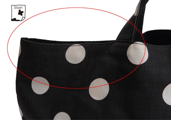 tricot COMME des GARCONS Dot Printed Reversible Bag K-165950_011