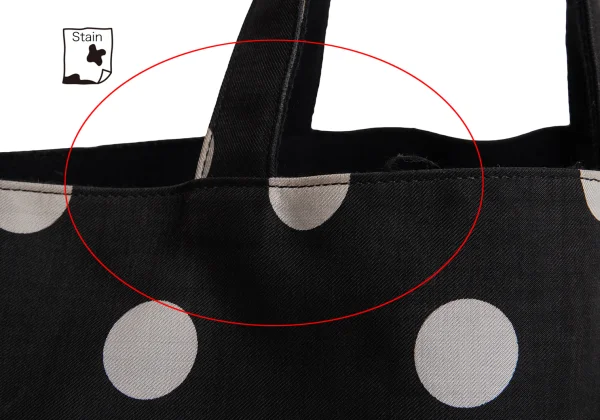 tricot COMME des GARCONS Dot Printed Reversible Bag K-165950_013