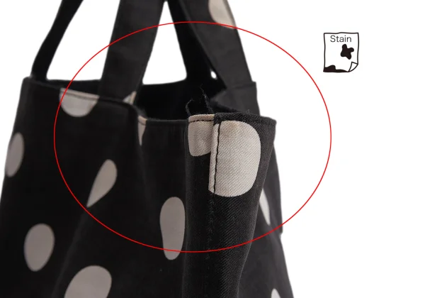 tricot COMME des GARCONS Dot Printed Reversible Bag K-165950_014