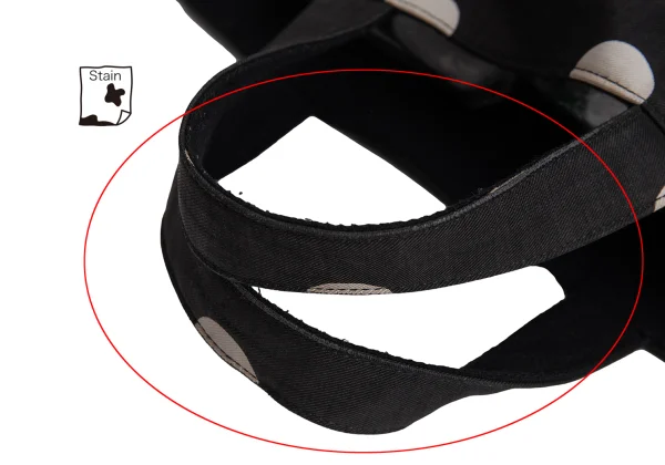 tricot COMME des GARCONS Dot Printed Reversible Bag K-165950_016