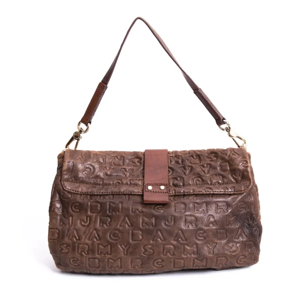 MARC by MARC JACOBS Emboss Leather Shoulder Bag K-165955_005