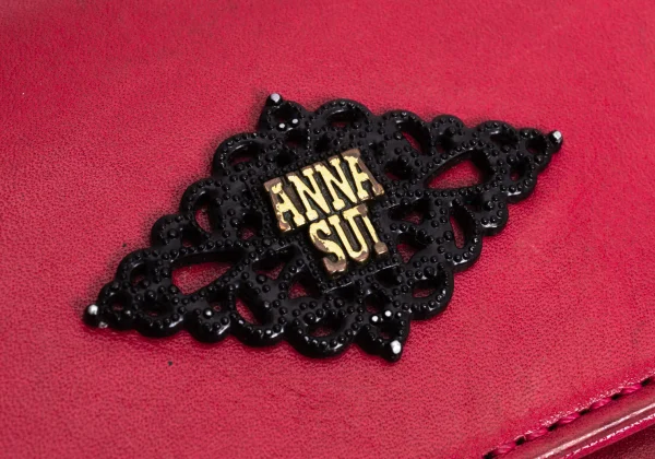 ANNA SUI Logo Plate Wallet K-165957_002
