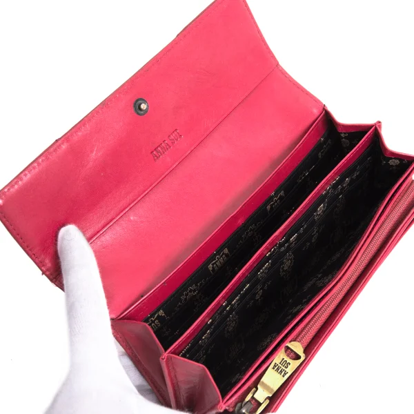 ANNA SUI Logo Plate Wallet K-165957_013