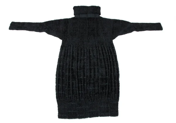 PLEATS PLEASE Brushed Sheer High-neck Tunic K-165960_002