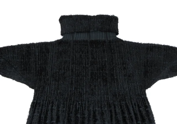 PLEATS PLEASE Brushed Sheer High-neck Tunic K-165960_003