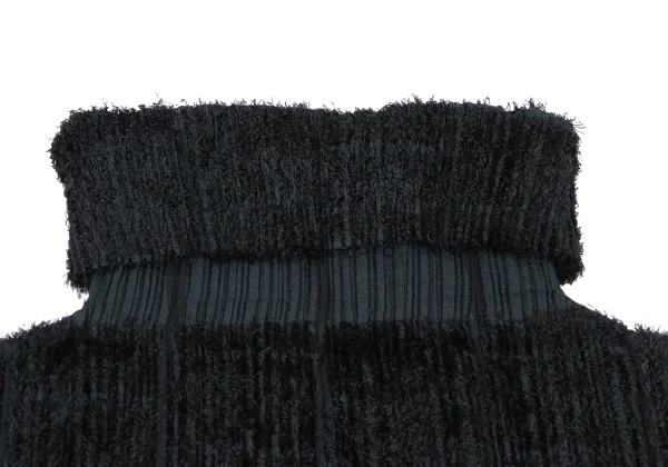 PLEATS PLEASE Brushed Sheer High-neck Tunic K-165960_004