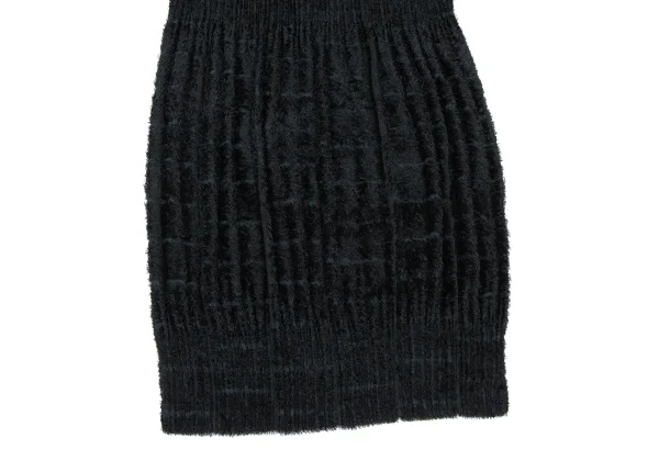 PLEATS PLEASE Brushed Sheer High-neck Tunic K-165960_008