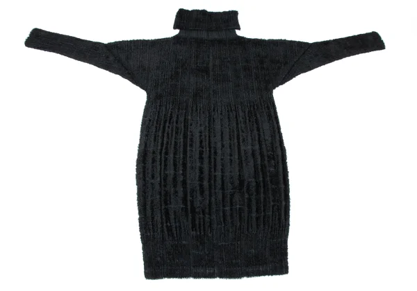 PLEATS PLEASE Brushed Sheer High-neck Tunic K-165960_010