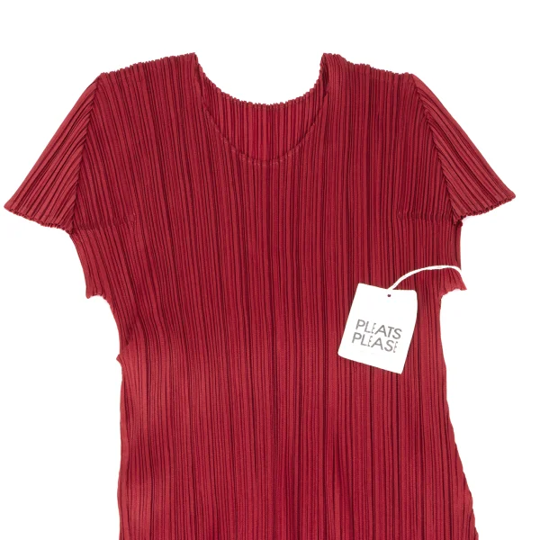 PLEATS PLEASE Asymmetrical Hem Drawcord Dress K-165961_003