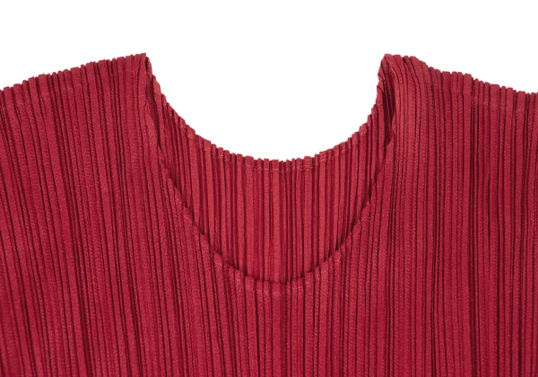 PLEATS PLEASE Asymmetrical Hem Drawcord Dress K-165961_004