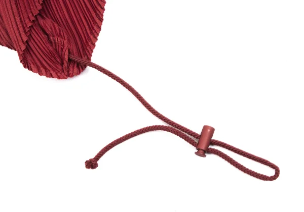 PLEATS PLEASE Asymmetrical Hem Drawcord Dress K-165961_007