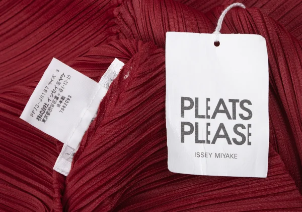 PLEATS PLEASE Asymmetrical Hem Drawcord Dress K-165961_011