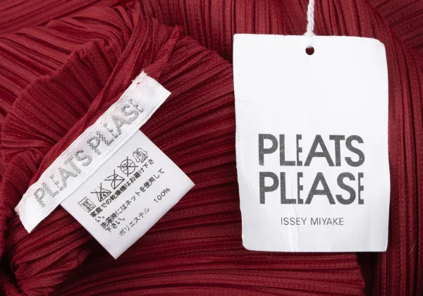 PLEATS PLEASE Asymmetrical Hem Drawcord Dress K-165961_012