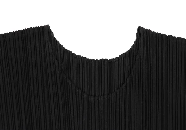 PLEATS PLEASE Asymmetrical Hem Drawcord Dress K-165962_004