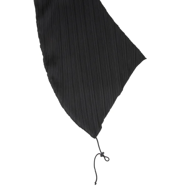 PLEATS PLEASE Asymmetrical Hem Drawcord Dress K-165962_006