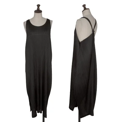 PLEATS PLEASE Pleated Flare Cami Dress
