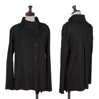 PLEATS PLEASE Pleats Band-collar Jacket