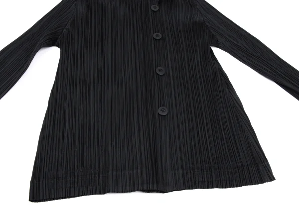 PLEATS PLEASE Pleats Band-collar Jacket K-165968_008