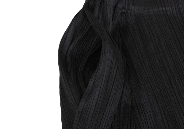 PLEATS PLEASE Pleated Dropped Crotch Pants K-165977_003