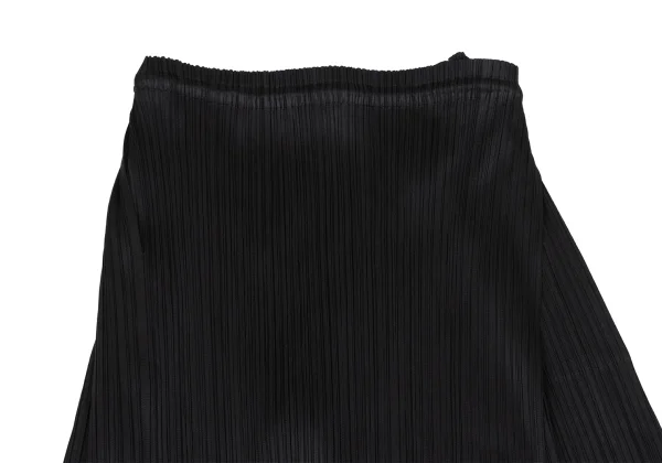 PLEATS PLEASE Pleated Half Wrap Wide Pants K-165979_002