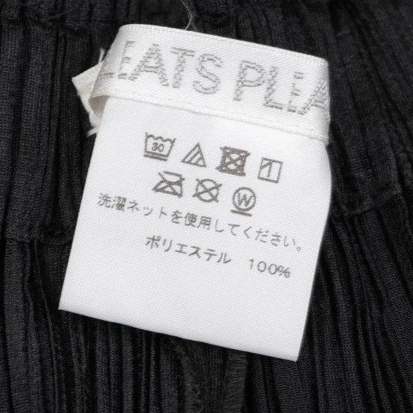 PLEATS PLEASE Pleated Half Wrap Wide Pants K-165979_012