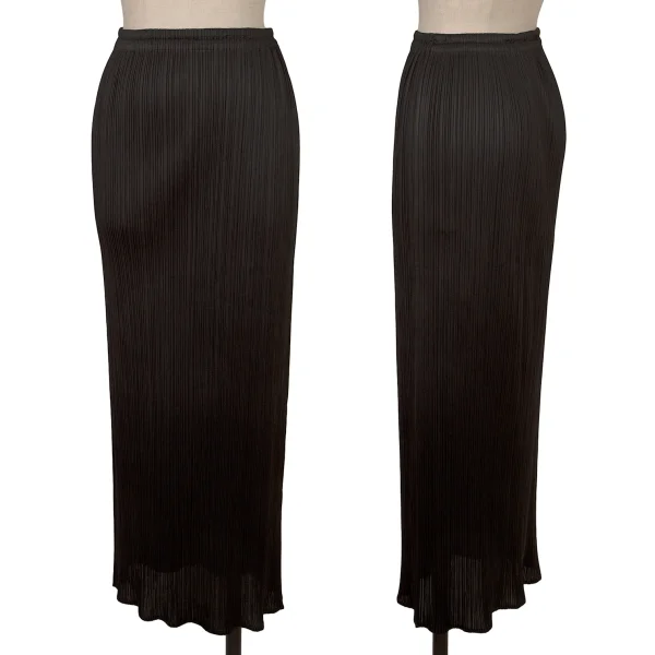 PLEATS PLEASE Pleated Skirt Black 3 K-165980_001