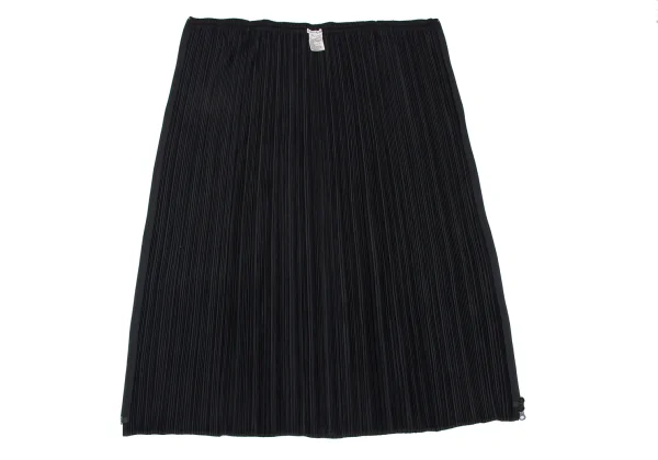 PLEATS PLEASE Pleated Front Double Zip Skirt K-165985_006