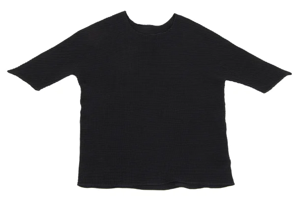 ISSEY MIYAKE PLEATS (T.)  Stretch Pleated T Shirt K-165986_002