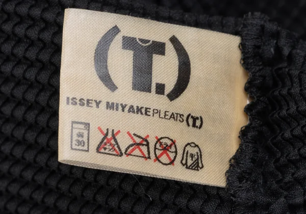 ISSEY MIYAKE PLEATS (T.)  Stretch Pleated T Shirt K-165986_012